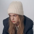 thumbnail image 3 of Yoyauz Warm Lazy Beanie - A soft Everyday Beanie With A Chunky Knit Fabric, 3 of 6