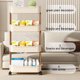 thumbnail image 4 of Small Trolley Rack Bedroom Storage Multi-layer Bathroom Living Room Mobile Floor Snacks, 4 of 6