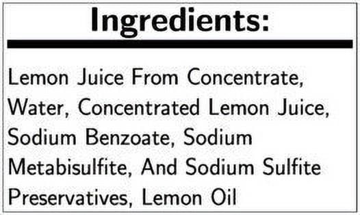 ReaLemon 100% Lemon Juice, 1 Gallon