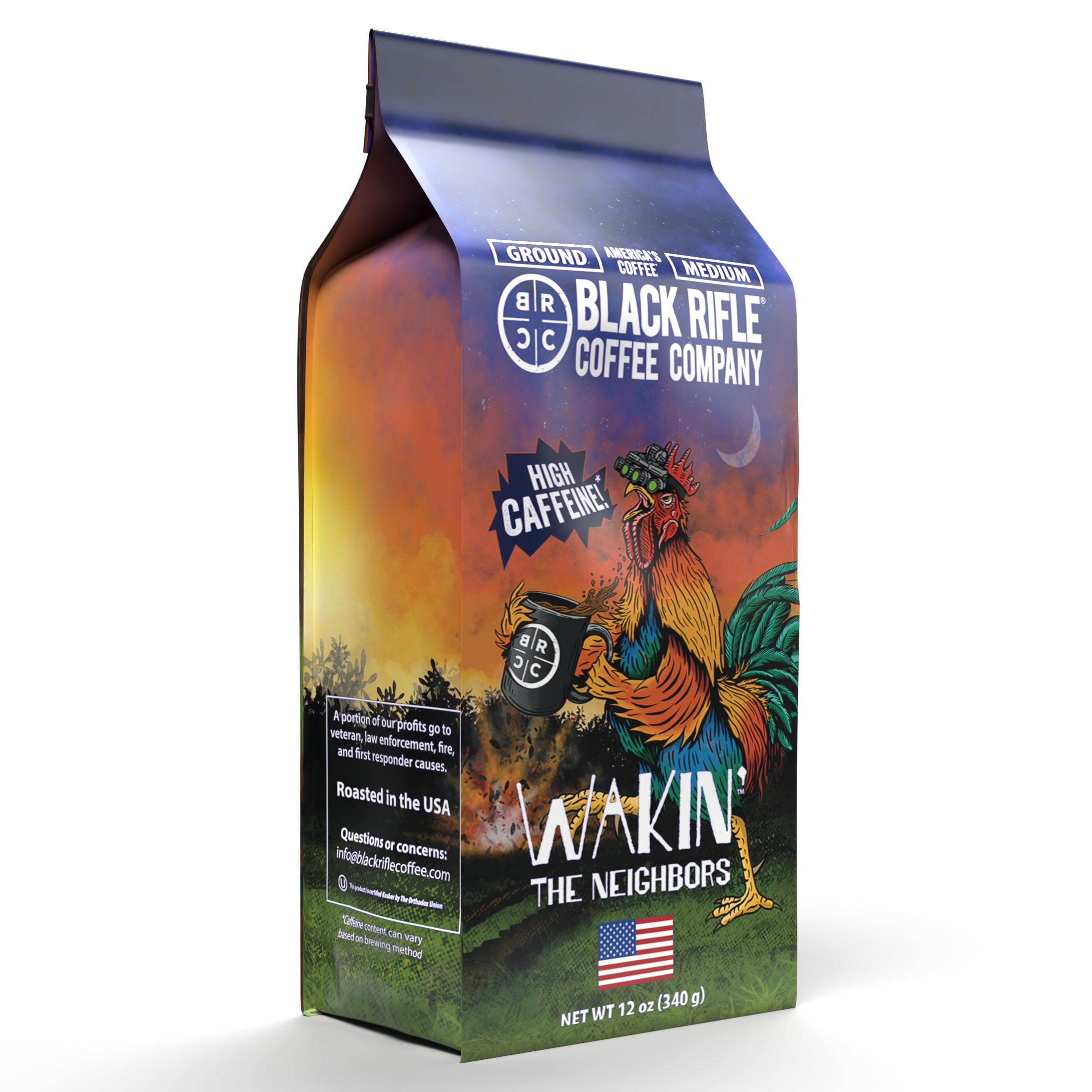 Black Rifle Coffee Wakin the Neighbors Collectable Tin Bundle