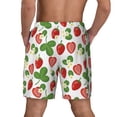 thumbnail image 4 of Balery Strawberry Mens Swim Trunks Swim Shorts for Men Quick Dry Inseam Beach Shorts with Compression Liner Pocket-Large, 4 of 9