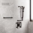 thumbnail image 2 of Seville 18-in Safety Bar Slip Resistant ADA Compliant 500 lb Weight Capacity Oil Rubbed Bronze, 2 of 5
