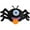 Black_006, variant on Wizlet Crazy Black Spider Plush Toy Ultra-Soft Gothic Spider Stuffed Pillow Halloween Araneid Plushies Cushion Decor 21 in