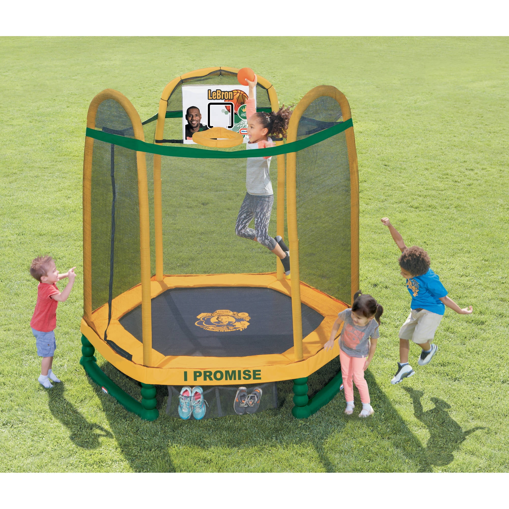 lebron james little tikes basketball hoop