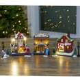 thumbnail image 2 of Northlight LED Lighted Theater and Shops Christmas Village Display Set - 11-Piece, 2 of 7
