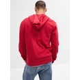 thumbnail image 2 of Sudadera con capucha GAP para hombre, logo Heritage, roja, talla L, 2 of 4