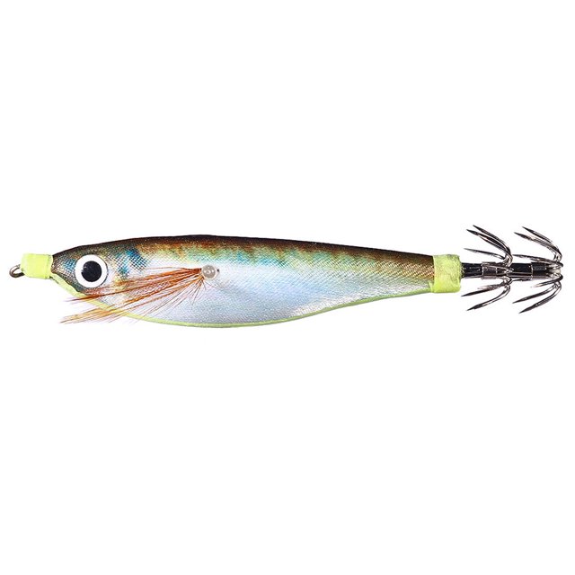 Camarones De Madera Luminosos Señuelo de pesca fluorescente, cebo luminoso de Jigging de 10cm para pesca nocturna en agua dulce