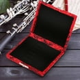 thumbnail image 3 of Oboe Reed Case, Wooden + Silk Cloth Cover Reed Case Reed Box Oboe Reeds Case, Against Moisture Wooden For Prevent Reeds From Moisture For 6pcs Oboe Reeds, 3 of 8