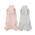 thumbnail image 2 of Recovery Suit for Dogs After Surgery, Dog Spay Surgical Suit for Female Dogs, Dog Onesie Body Suit for Surgery Male Substitute Dog E-Collar Cone,  Medium, 2 of 3