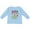 AE-Light Blue, variant on 1st Day of Kindergarten Crayons and Apple Back to School Boys or Girls Long Sleeve Toddler T-Shirt