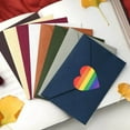 thumbnail image 5 of Pegatinas del Orgullo Gay, cinta de corazón arcoíris, pegatina LGBT para decoración de fiestas, festivales, desfiles del orgullo (500 unidades), 5 of 5