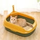 thumbnail image 4 of Caja de arena para gatos Sunnimix Bandeja de arena segura para gatitos plástico 40x29x13.5CM, 4 of 8