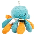 thumbnail image 5 of Juguete de Peluche goDog Multicolor Pulpo Chirriante Grande para Perro, 5 of 5