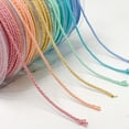 thumbnail image 5 of Nvzi 2mm Dragon Scale Rope Cotton Rope,Woven Cotton Rope String for DIY Handmade Ropes, Beaded Ropes, Tassels, Knitted Knot Bracelets and Pendant Ropes,Orange A, 5 of 5