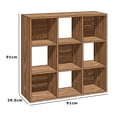 thumbnail image 5 of Mueble Organizador de 9 Cubos Madik Multiusos Café Nuez, 5 of 5