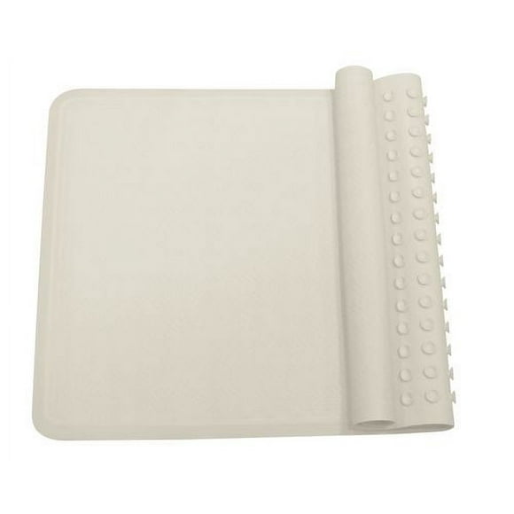 Rubbermaid Commercial Safti-Grip Bath/Shower Mat, Large, White, 40.6 x 71.1 cm (16 x 28")