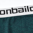thumbnail image 4 of TANBOM Men's Low Rise Elastic Breathable Contoured Pouch Nylon Triangle Underwear, Green, 1-Pack, XXL, 4 of 6