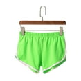 thumbnail image 3 of Jxximdong Shorts for Women Women Casual Solid Summer Sports Shorts Workout Yoga Shorts Active Shorts Green L Pants, 3 of 5