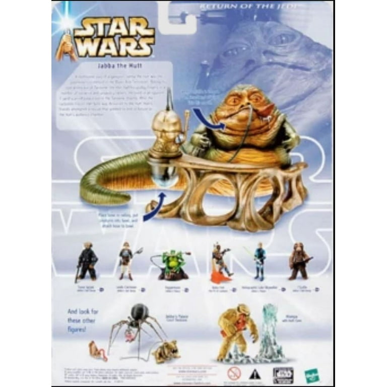 Star Wars Jabba the Hutt フィギュア Amazon.com: Star Wars Power of The Force Collectors Trilogy
