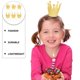 thumbnail image 4 of Birthday Crown Golden Prince Crown Hats for Birthday Party 6Pcs Set, 4 of 4