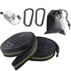 thumbnail image 2 of Accesorio para hamaca Accesorio para columpio para árbol Juego de sillas colgantes 3 metros x 2,5 cm Máximo 500 kg, 15 + 1 bucles (poliéster) 2 mosquetones + Accesorios para sillas colgantes Resorte, 2 of 8