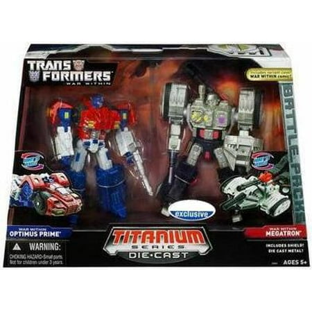 Transformers TItanium Series Optimus Prime & Megatron Diecast