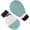 Light Blue & White, variant on 2 Pcs Dementia Restraint Gloves, Restraints for Elderly Dementia Patients, Restraint Gloves Dementia Products for Elderly, Anti Scratch Gloves for Adults