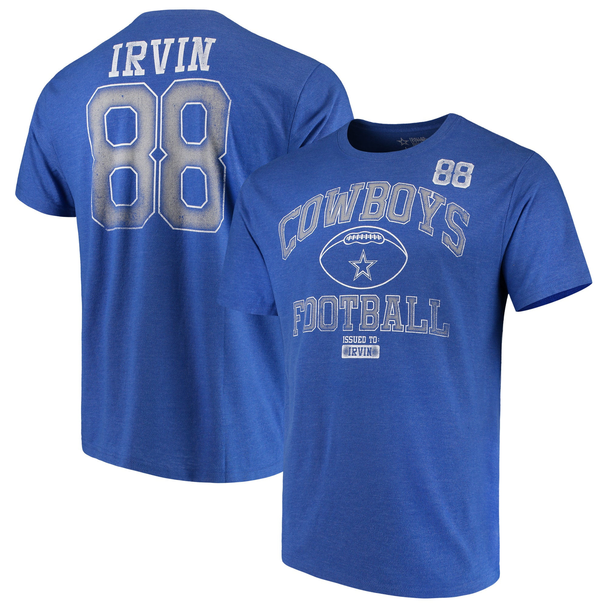 Michael Irvin Dallas Cowboys Retired Chronicle Player Name & Number Tri ...