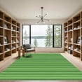 thumbnail image 2 of ODIKA 6'x9' Machine Washable Non-Slip Area Rug, Geometric Green High Traffic Rug, Green, 1051375, 2 of 7