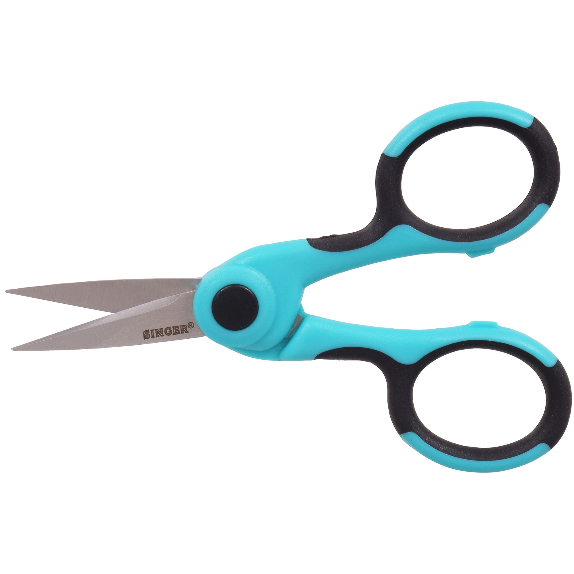 Singer 00562 9-1/2-Inch ProSeries, 3-Pack Heavy Duty Bent Sewing Scissors Teal