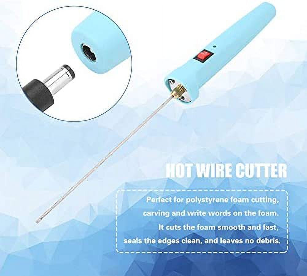 ABPETE 24W 20cm 110-250V Hot Knife Foam Cutter Foam Cutter Pen Electric Hot Wire Foam Cutting Tool with Start Switch