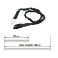 thumbnail image 4 of 2Pcs Kayak Canoe Elastic Paddle Leash Safety Fishing Rod Lanyard Rope Boat Accessories, 4 of 5