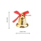 thumbnail image 5 of Wosthever Paquete de 9 campanas de Navidad Festival colgante árbol de Navidad chimenea ventana colgante hogar comedor decoración de granja Kits de decoración para fiestas Wosthever HA069878-00, 5 of 6