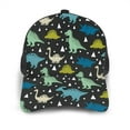 thumbnail image 3 of Baseball Caps for Women Men Adjustable Mesh Vented Trucker Hat, 3 of 6