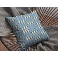 thumbnail image 4 of 26" Blue Cream Spades Indoor Outdoor Zippered Throw Pillow, 4 of 4
