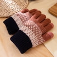 thumbnail image 4 of BXJX Womens Winter Gloves, Stretchable Thermal Casual Windproof Knit Gloves Pink Size Free Size, 4 of 4