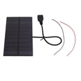 thumbnail image 2 of Paneles solares de bricolaje de silicio monocristalino, paneles solares de bricolaje de silicio monocristalino de 1,5 W 5 V Diseño fácil de usar del panel solar en V, 2 of 8