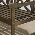 thumbnail image 2 of Pemberly Row Outdoor Bench in Natural, 2 of 3