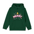 thumbnail image 5 of qelini Christmas Hoodies for Kids Boys Girls 3-15 Years Long Sleeve Fall Sweatshirts Pocket Hooded Top Print Autumn Winter Coat, 5 of 7