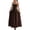 Brown #08, variant on Womens Summer Dresses Comfy Strapless Elegant Ruched Bodycon Flowy Sleeveless Dress for Vacation Everyday Essential M
