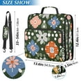 thumbnail image 2 of FORMRS Zipper Binder with Shoulder Strap 1.5-inch Ring 500 Sheet Capacity File Bag, Blue Geometric Flowers, 2 of 5