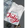thumbnail image 3 of Fourth Of July Independence Day T-Shirt Women -Image by Shutterstock, Female Large, 3 of 4