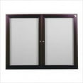 thumbnail image 4 of Ghent PA13630F-93 36 in. x 30 in. 1-Door Satin Aluminum Frame Enclosed Fabric Tackboard - Blue, 4 of 4
