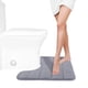 thumbnail image 1 of Juego de 3 alfombras de baño Boovnll (liquidación por menos de $1), absorbentes, suaves, de espuma viscoelástica, antideslizantes, de secado rápido, cómodas, lavables a máquina, ideales para baño,, 1 of 7
