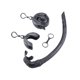 thumbnail image 2 of Toystoory Tubo de esnórquel plegable profesional con caja de almacenamiento, manguera de respiración para buceo, equipo para deportes Deportes acuáticos Negro, 2 of 6
