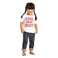 thumbnail image 4 of Cool Aunts Funny Cute Nieces Nephews Toddler Boy Girl T Shirt Infant Toddler Brisco Brands 18M, 4 of 6