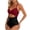 Wine, variant on Naittoop Cut Out Swimsuit 2026 Women One Piece Backless Bathing Suit High Waisted Flattering Slimming Ruched Swimming Suits