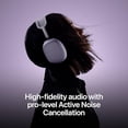 thumbnail image 4 of Apple AirPods Max Auriculares inalámbricos supraaurales, cancelación activa de ruido de nivel profesional, modo transparencia, audio espacial personalizado, carga USB-C, auriculares Bluetooth para iPh, 4 of 5