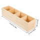 thumbnail image 3 of Wood Pen Organizer Pen Holder Desktop Pen Organizer Wood Makeup Brush Holder, 3 of 3