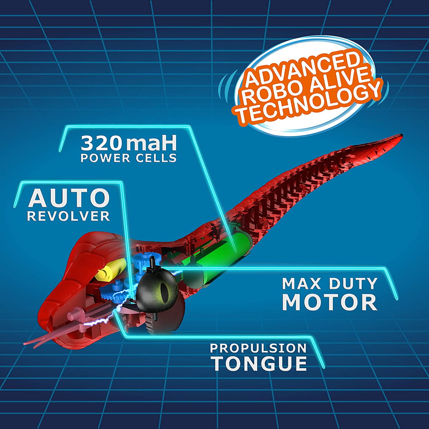 zuru robo alive snake